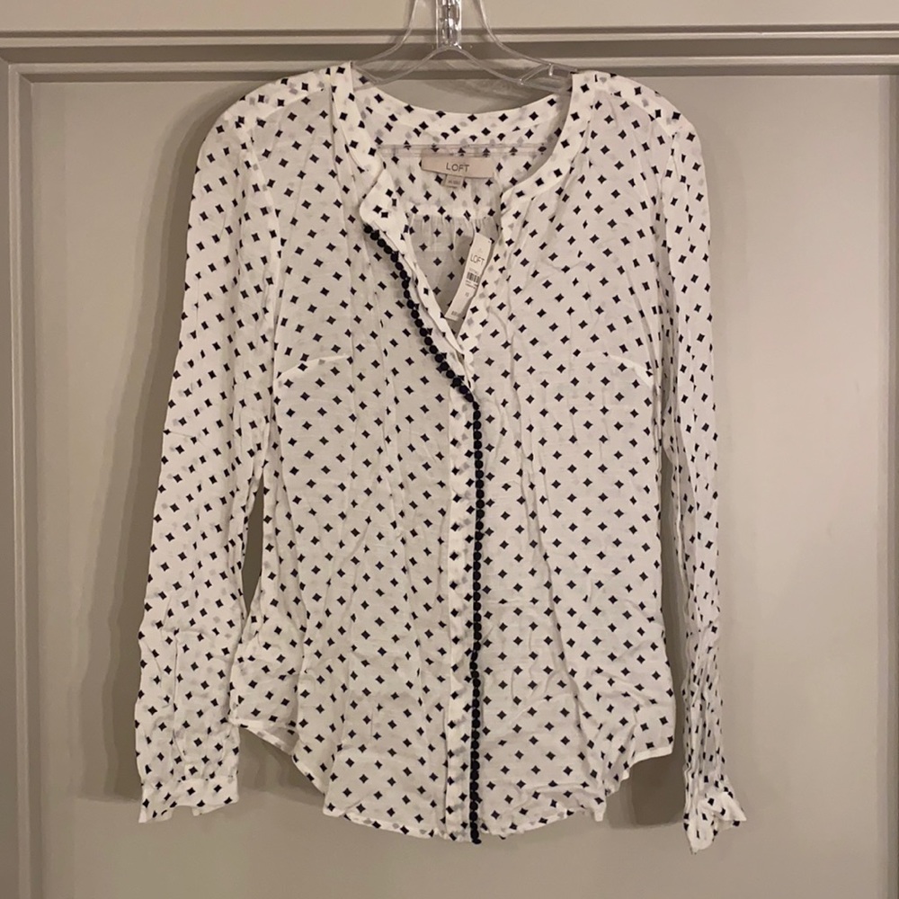 LOFT - blouse new with tags - XS